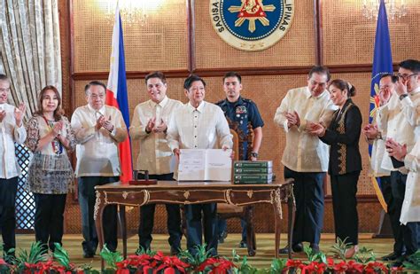 PBBM signs 2024 national budget .